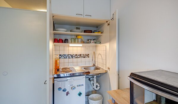 Apartamento de 1 habitación | München-Bogenhausen | 70264 | kleine Küchenzeile