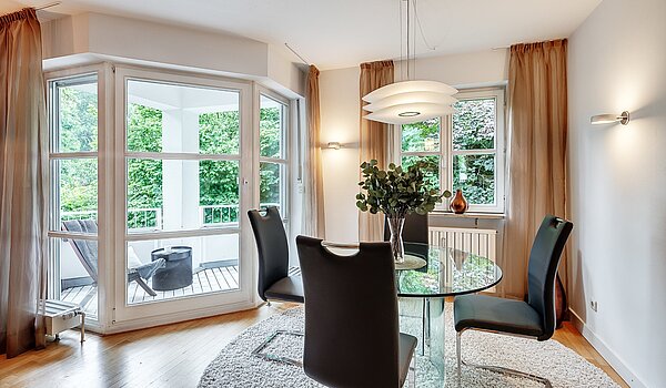 Apartamento de 3 habitaciones | München-Harlaching | 2108ML3 | ...Essbereich mit Zugang...