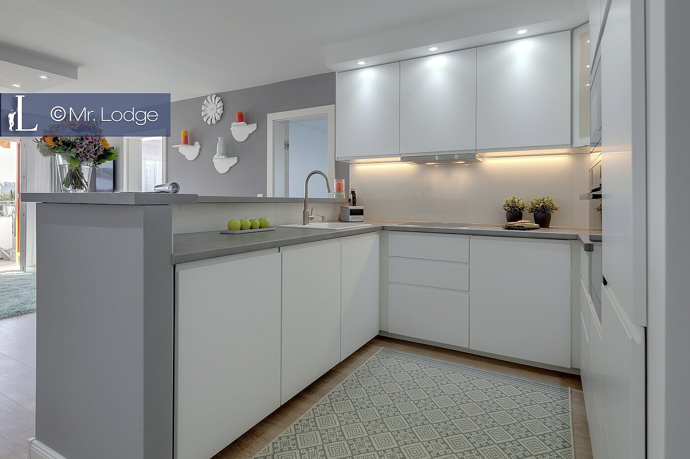 Apartamento de 4 habitaciones | 1609ML4 | Blick in die Küche