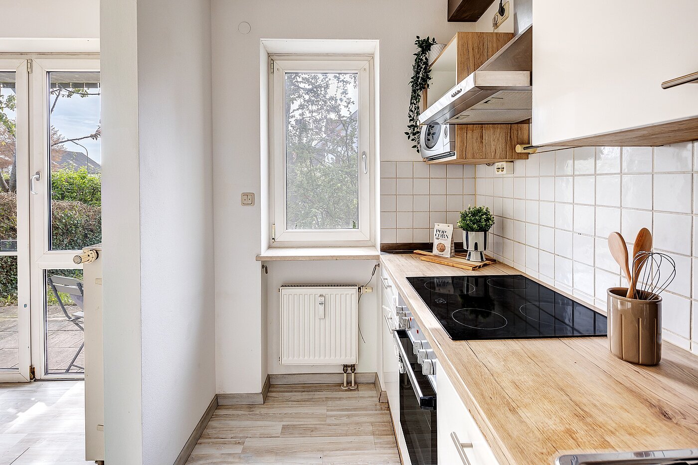 Piso en planta baja de 1.5 habitaciones | München-Aubing | 70000 | Küche mit Fenster...