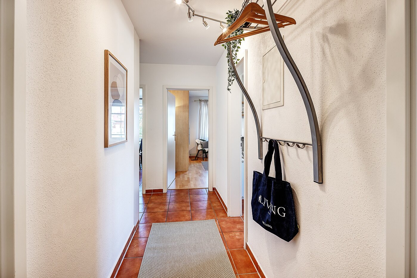 Apartamento de 3 habitaciones | München-Ramersdorf | 2206ML4 | Flur mit Garderobe und...