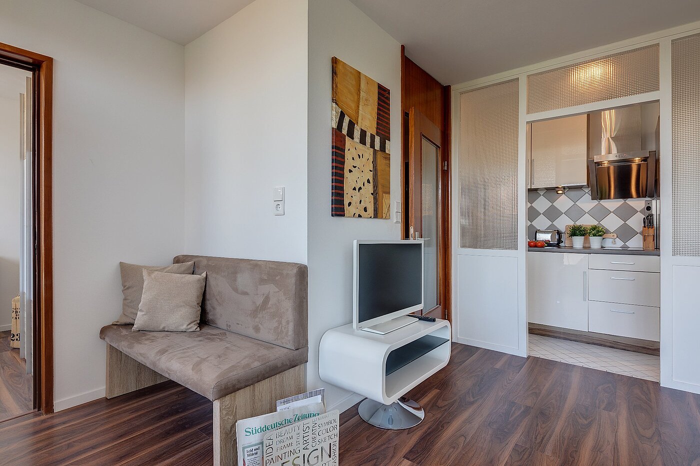 Apartamento de 1.5 habitaciones | München-Neuhausen | 1807ML3 | Blick zur Küche
