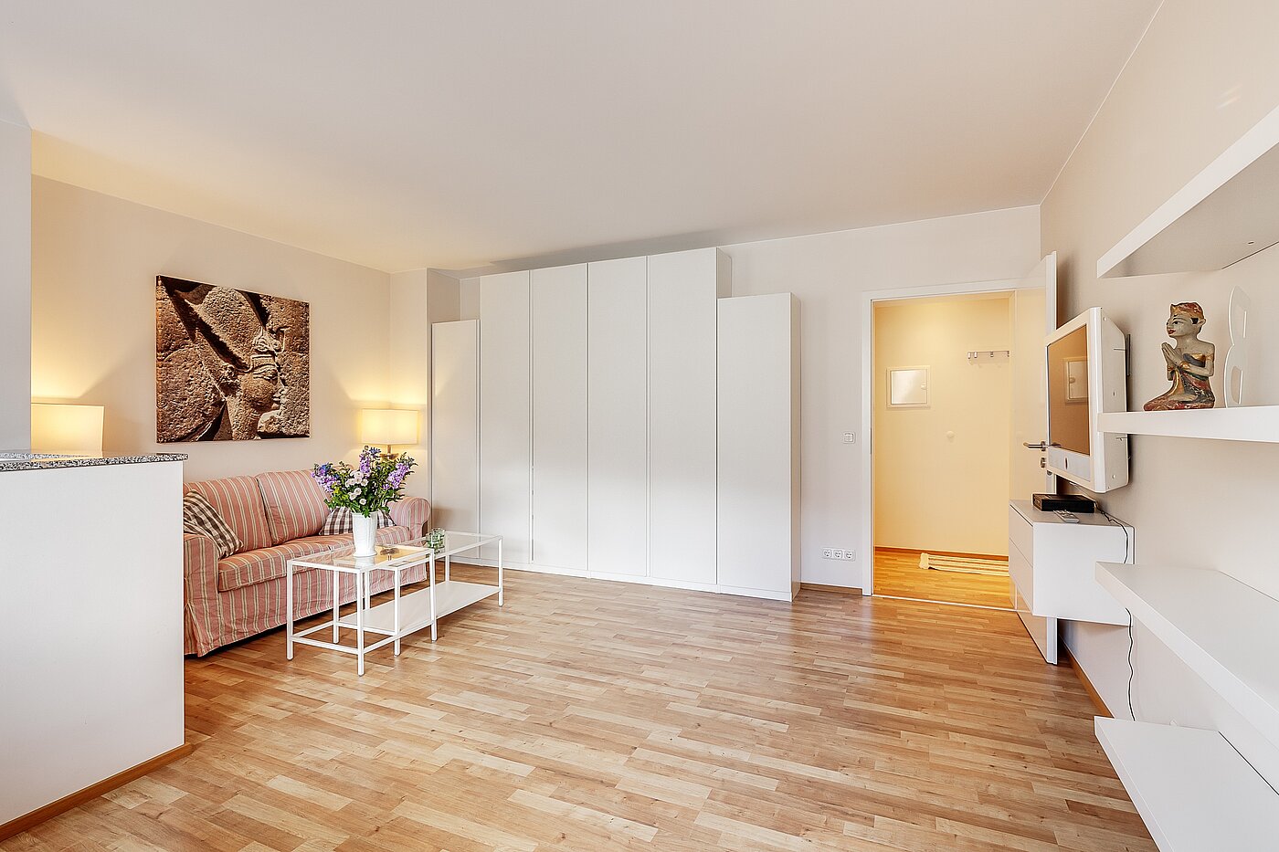 Apartamento de 1.5 habitaciones | München-Schwanthalerhöhe | 2211ML8 | Wohnzimmer zum Wohlfühlen