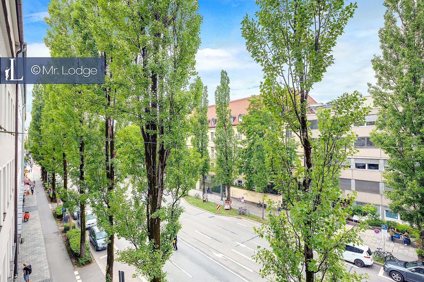 Apartamento de 3 habitaciones | München-Ludwigsvorstadt | 1806ML1 | Blick zur Lindwurmstraße