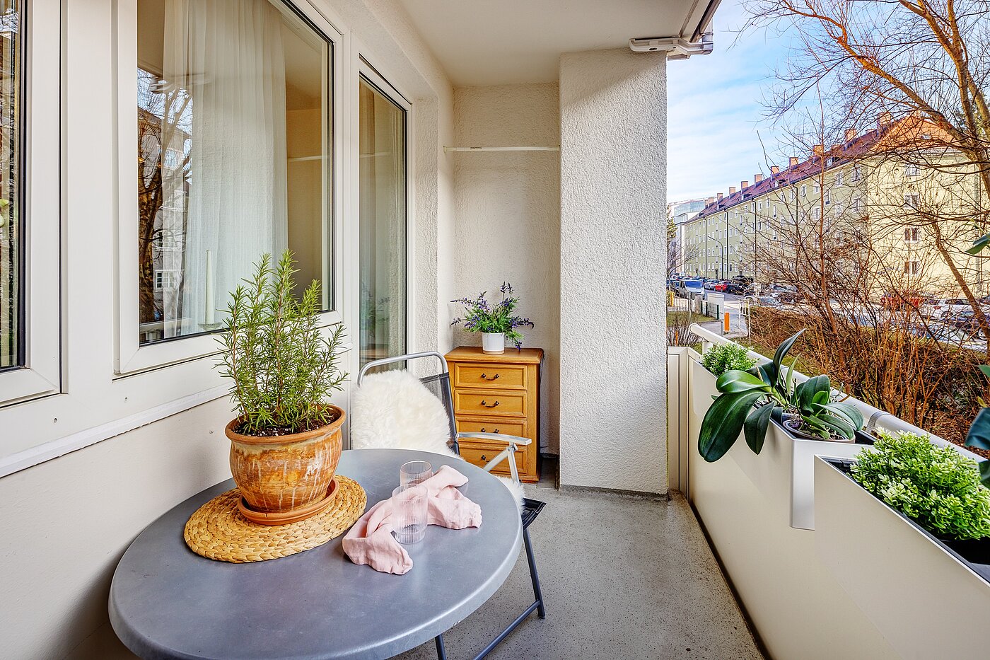 Apartamento de 3 habitaciones | München-Bogenhausen | 2112ML3 | sonniger Balkon