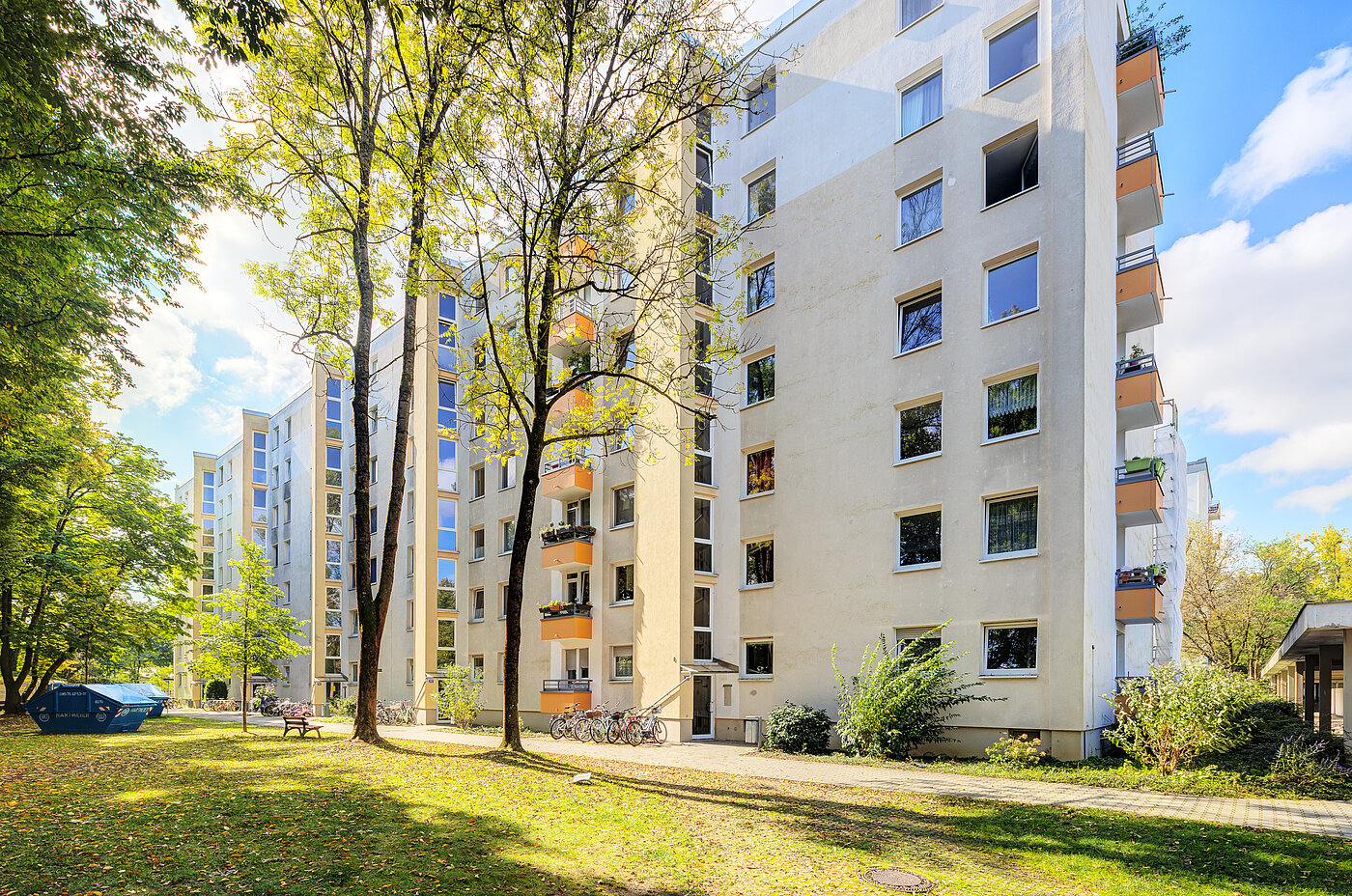 Apartamento de 2 habitaciones | München-Bogenhausen | 70287 | Ansicht Eingangsseite