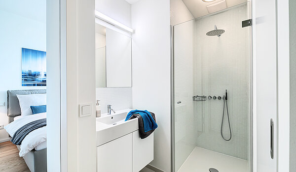 Apartment de 1.5 habitaciones | München-Neuhausen | 703131 | Modernes Duschbad...