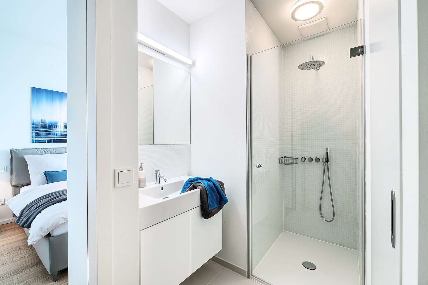 Apartment de 1.5 habitaciones | München-Neuhausen | 703131 | Modernes Duschbad...