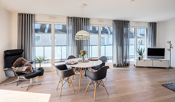 Penthouse de 2 habitaciones | München-Bogenhausen | 70385 | ...Essbereich...