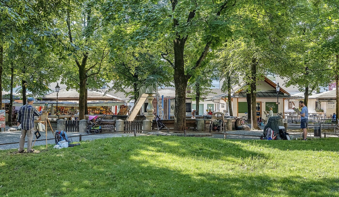 Apartamento de 1 habitación | München-Maxvorstadt | 2106ML3 | ...der Elisabethmarkt