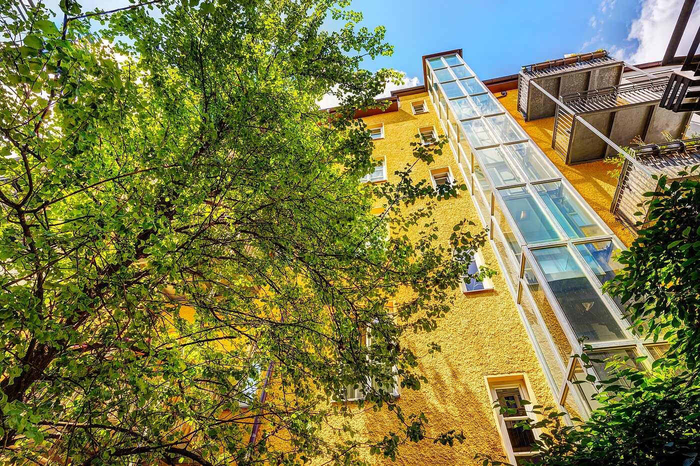 Apartamento de 5 habitaciones | München-Altstadt | 700121 | ...Innenhoffassade