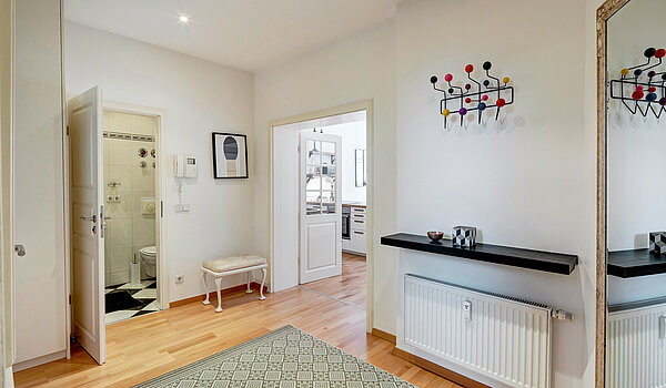 Apartamento de 1 habitación | München-Ludwigsvorstadt | 70388 | Großzügiger Eingangsbereich