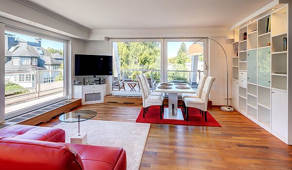 Penthouse de 2.5 habitaciones | München-Harlaching | 702581 | Wohn- und Essbereich