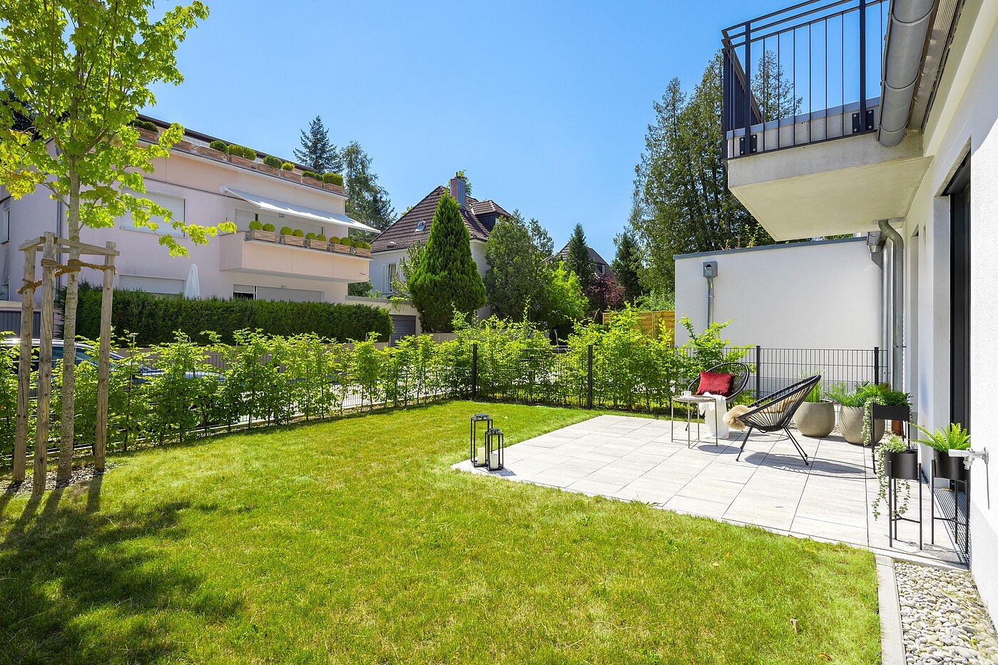 Piso con terraza  de 2 habitaciones | München-Harlaching | 70372 | ...mit eigenem Garten