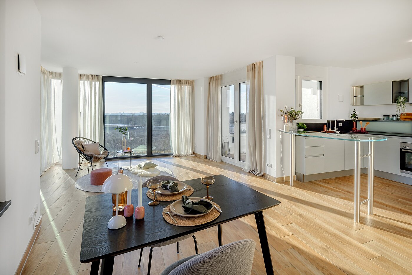 Apartamento de 3 habitaciones | München-Obersendling | 70260 | Essbereich