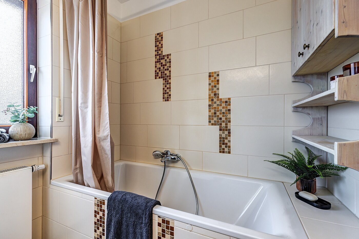 Apartamento de 3 habitaciones | München-Trudering | 70481 | ...mit Badewanne