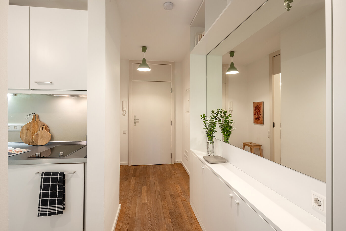 Apartamento de 2 habitaciones | München-Solln | 70418 | Flur Blickrichtung Eingang