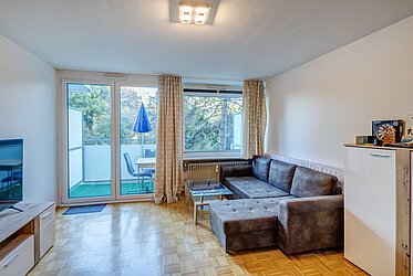 Bogenhausen: Vivienda de 1 habitación con vistas al campo - disponible próximamente