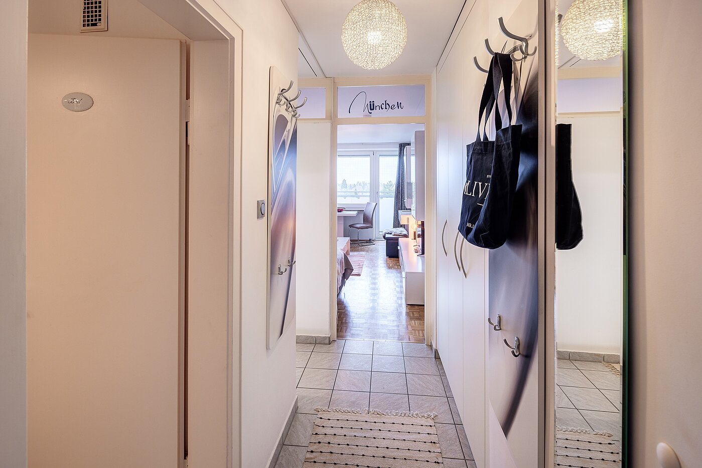Apartment de 1 habitación | München-Forstenried | 70190 | Diele mit...
