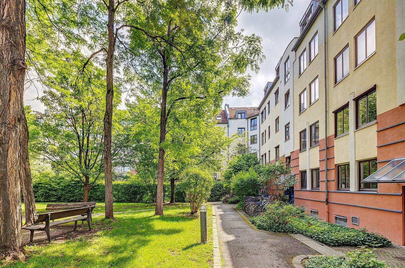 Apartamento de 2 habitaciones | München-Schwabing | 2205ML62 | ...mit Fahrradabstellmöglichkeiten...