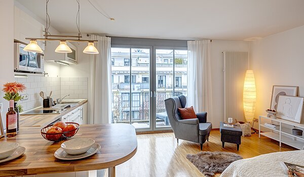 Apartment de 1 habitación | München-Milbertshofen | 70188 | Wohnen und...