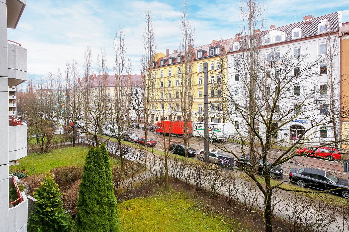 Apartamento de 3 habitaciones | München-Au | 2003ML17 | Ausblick von der Loggia