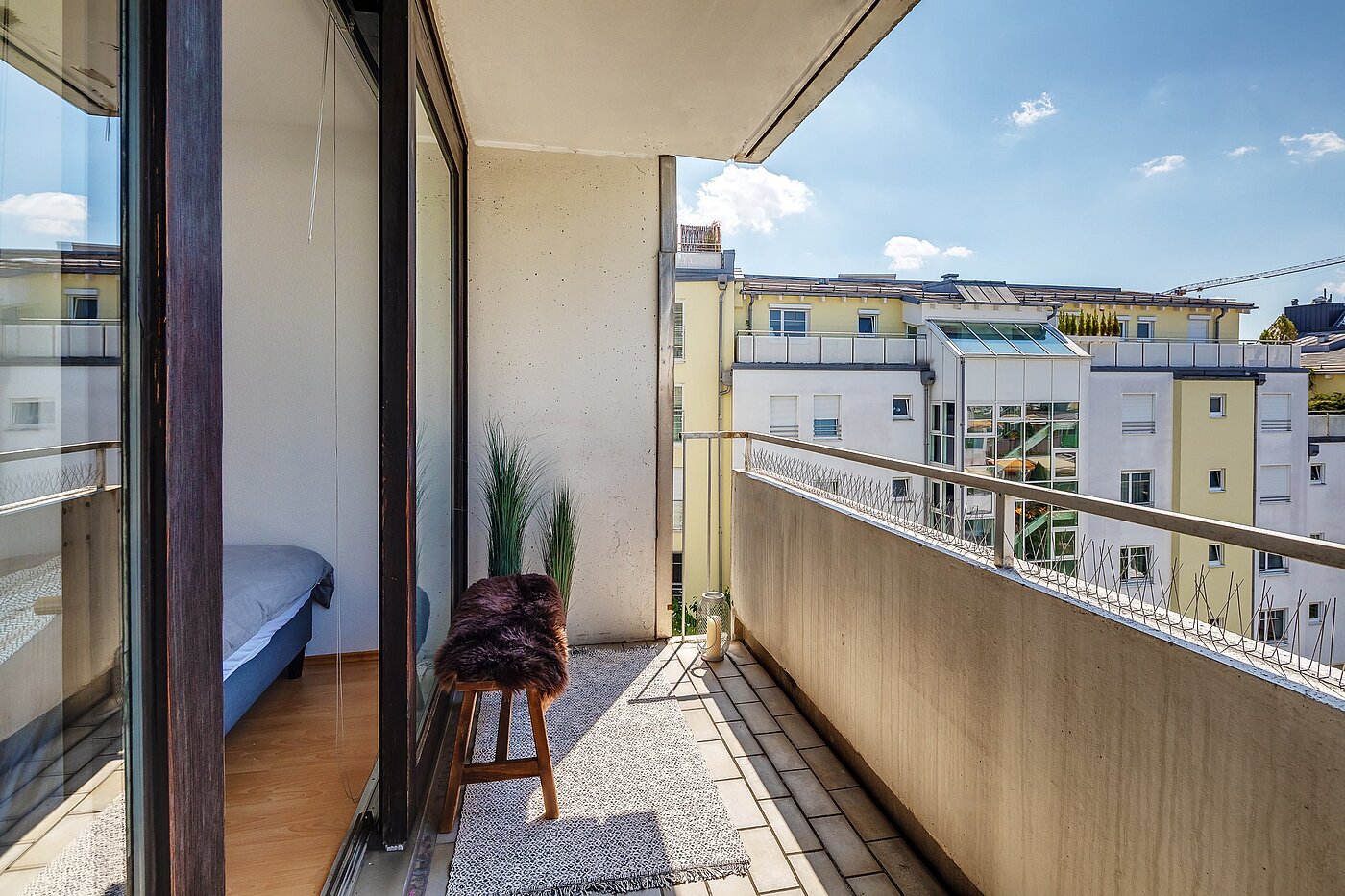 Apartamento de 1 habitación | München-Schwabing | 2007ML2 | sonniger Balkon
