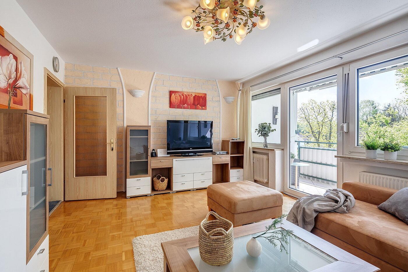 Apartamento de 2 habitaciones | München-Ramersdorf | 1812ML2 | ... Wohnzimmer mit...