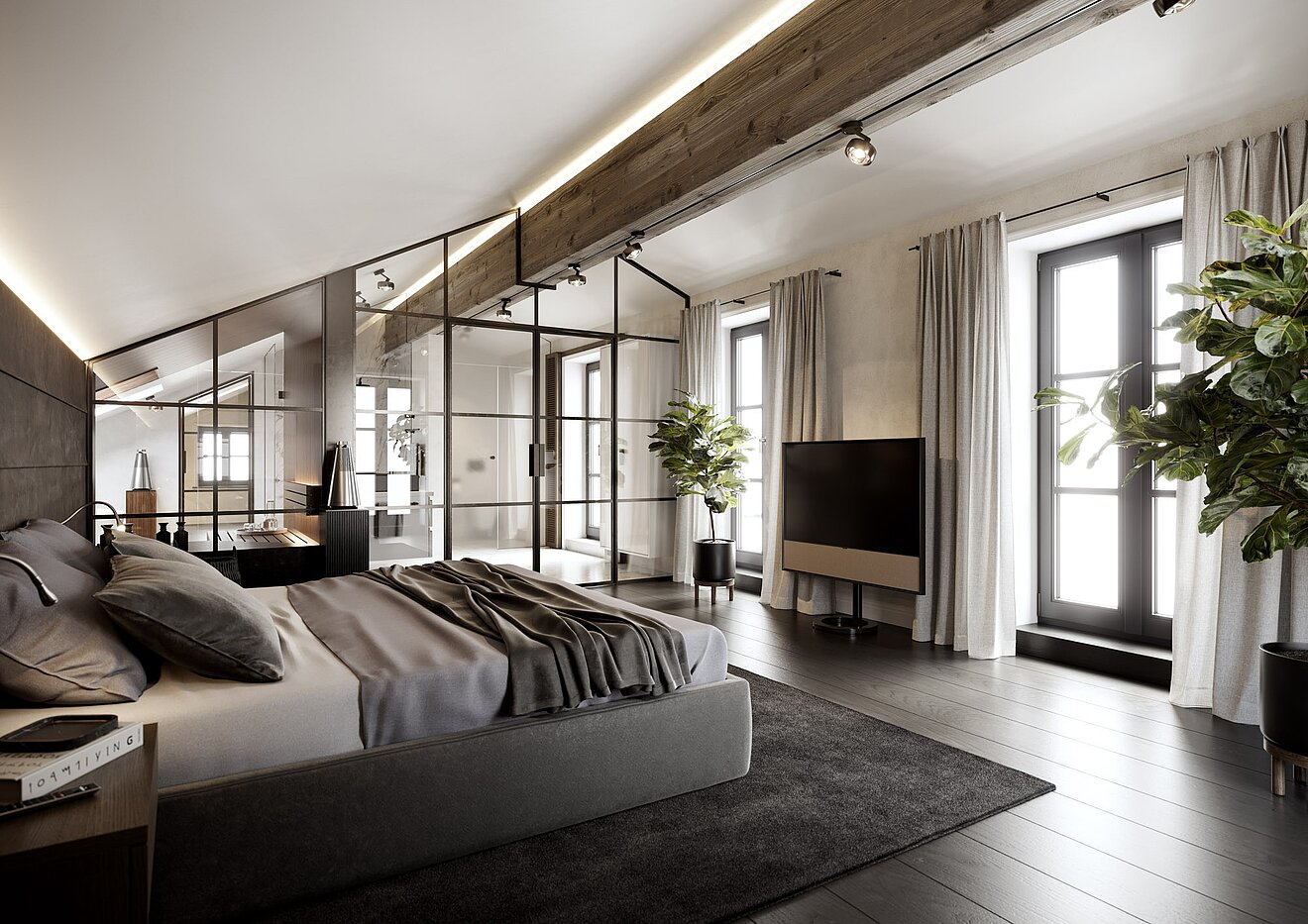 Propiedad especial de 15 habitaciones | Bad Wiessee | 701591 | Landhaus Master Bedroom