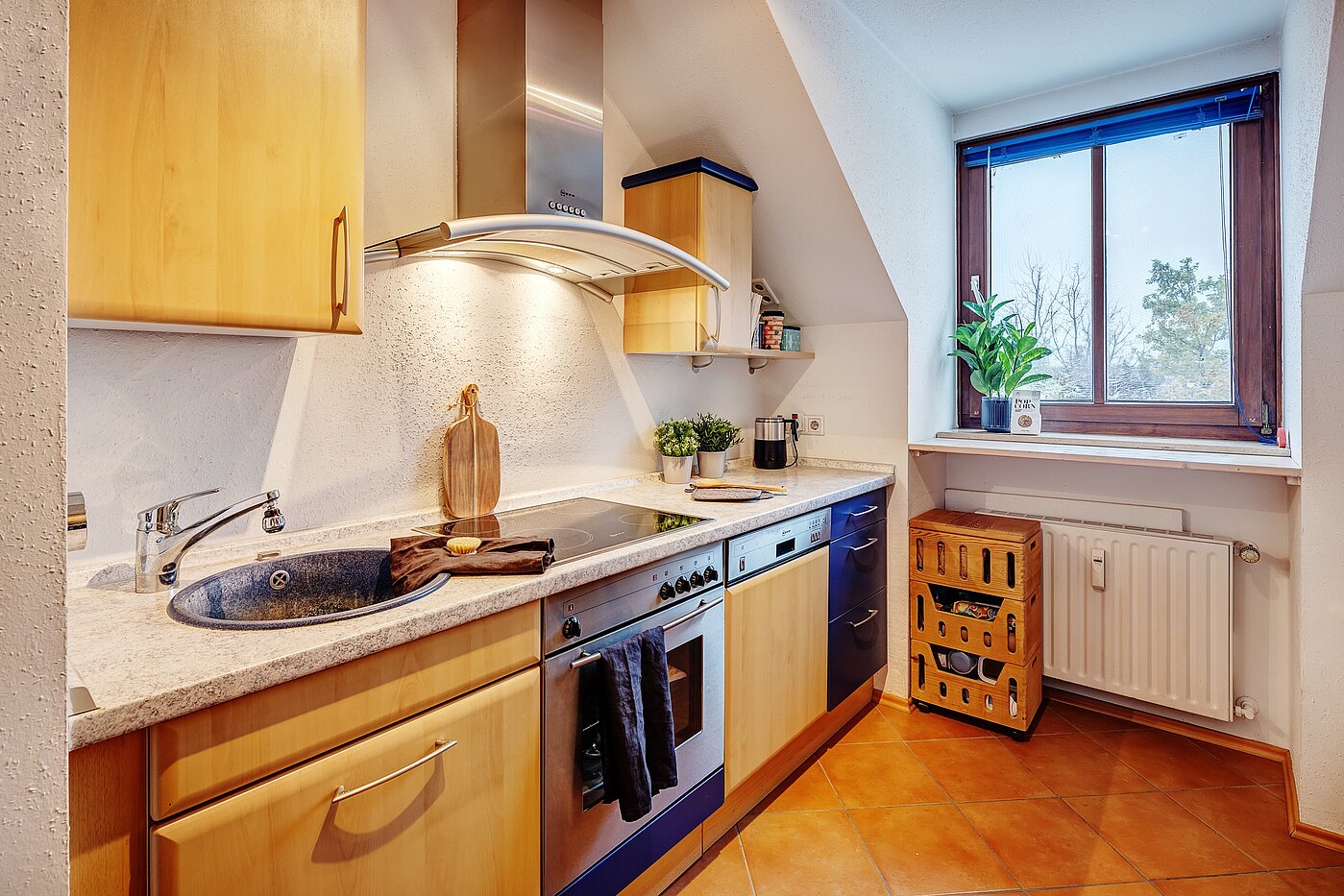 Apartamento de 2 habitaciones | Germering | 70029 | Küche mit Fenster