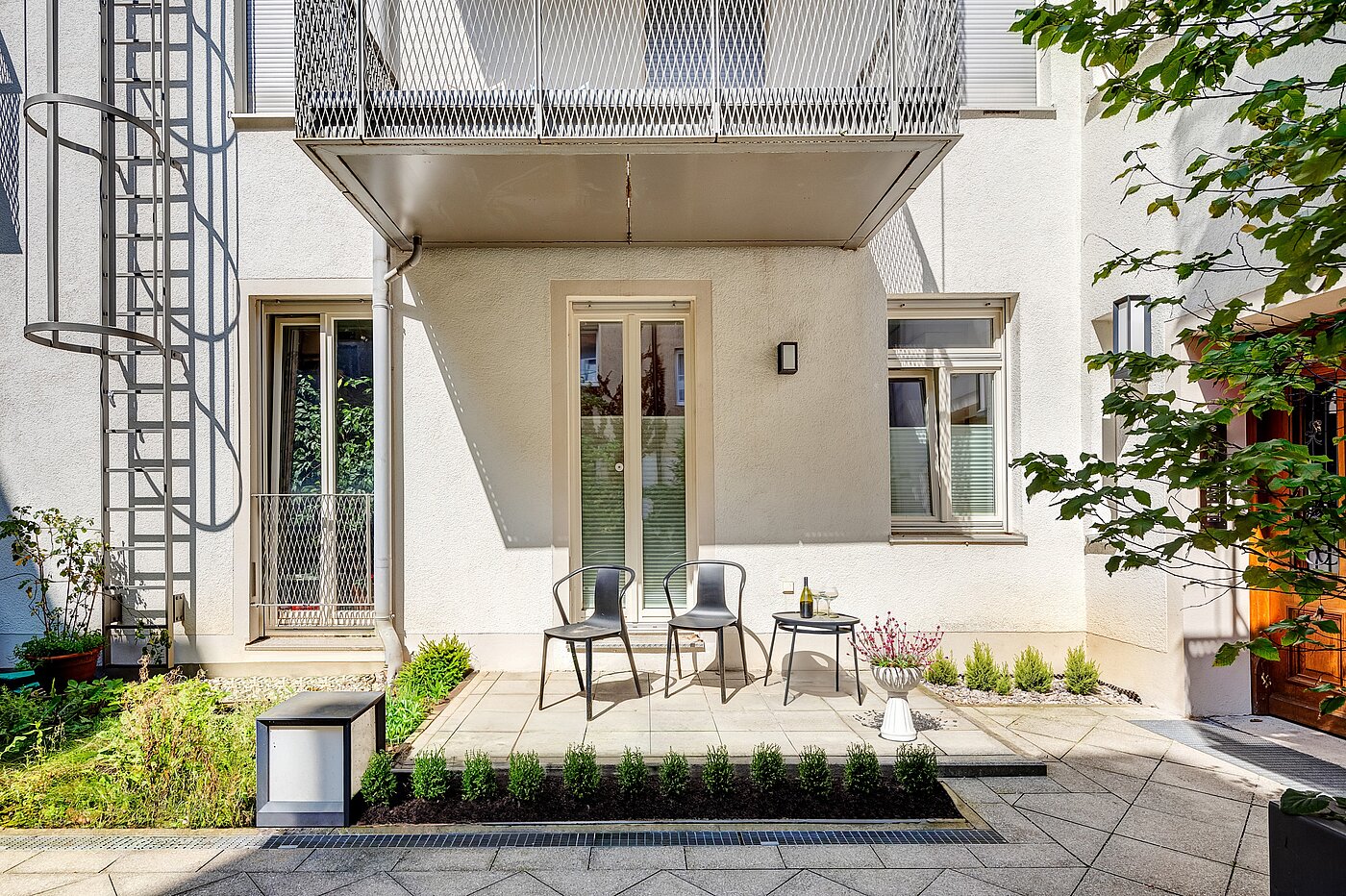 Piso en planta baja de 1.5 habitaciones | München-Lehel | 70149 | ...im ruhigen Innenhof