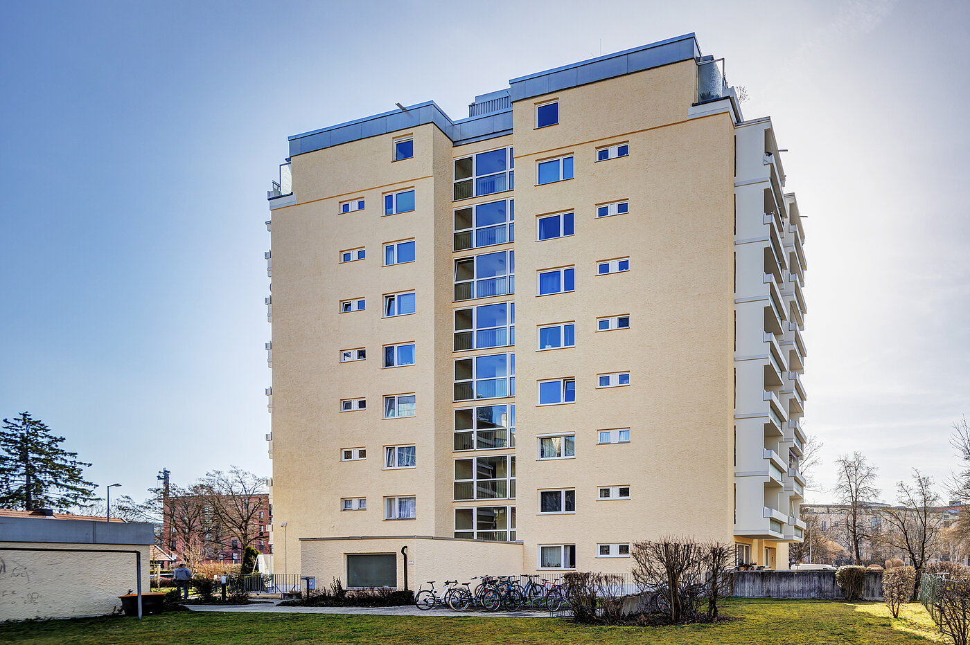 Apartamento de 2 habitaciones | München-Moosach | 70407 | Außenansicht