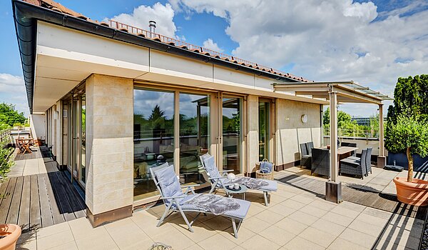 Penthouse de 3.5 habitaciones | München-Oberföhring | 70237 | Großzügige Dachterrasse...