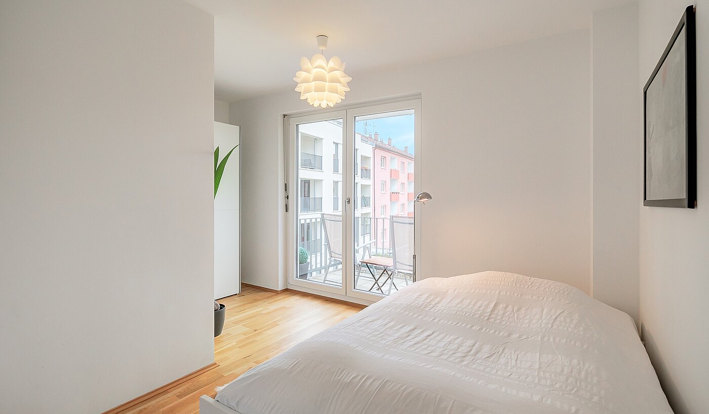 Apartamento de 3 habitaciones | München-Moosach | 70164 | Eckschlafzimmer...