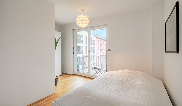 Apartamento de 3 habitaciones | München-Moosach | 70164 | Eckschlafzimmer...