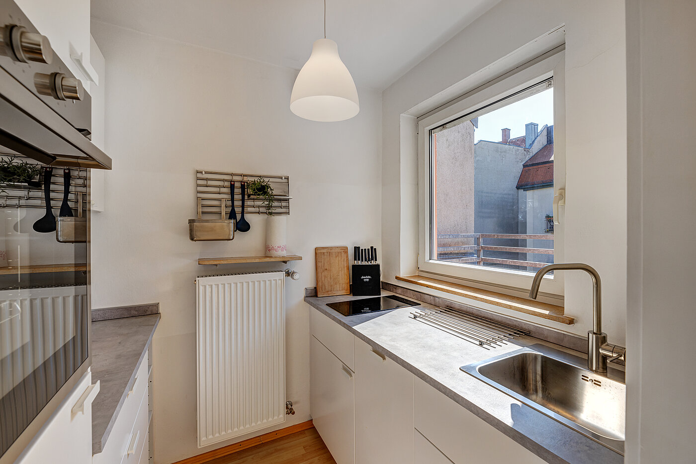 Apartamento de 1 habitación | München-Schwabing | 70449 | Separate Küche mit ...