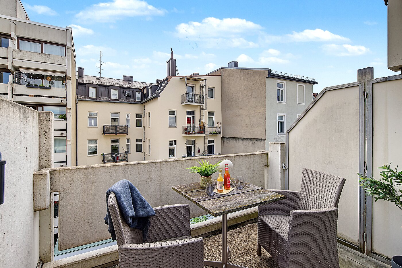 Apartment de 1 habitación | München-Maxvorstadt | 70448 | Terrasse