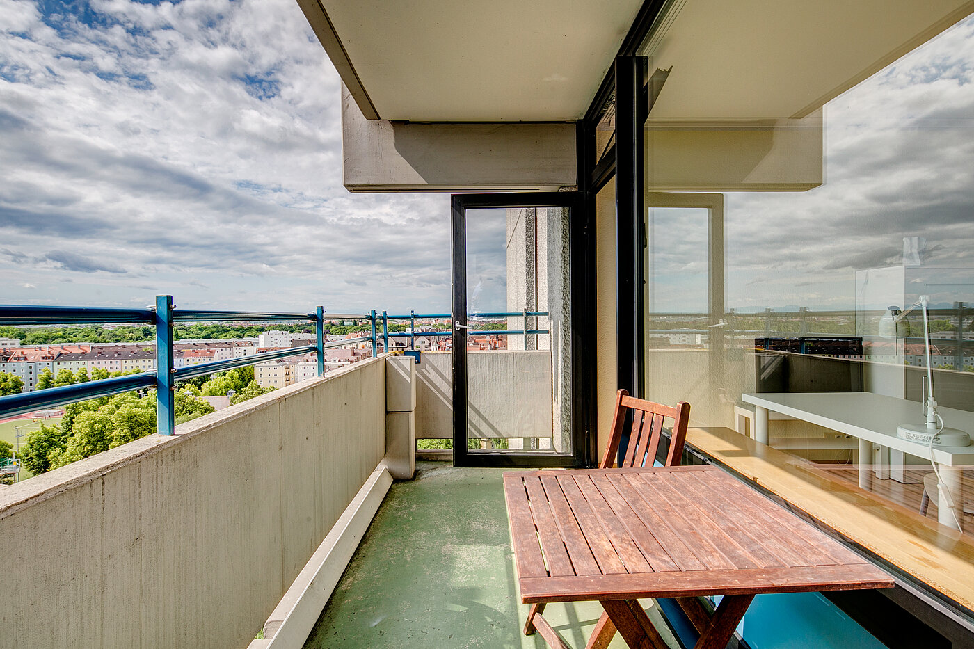 Apartment de 1 habitación | München-Haidhausen | 70275 | Balkon