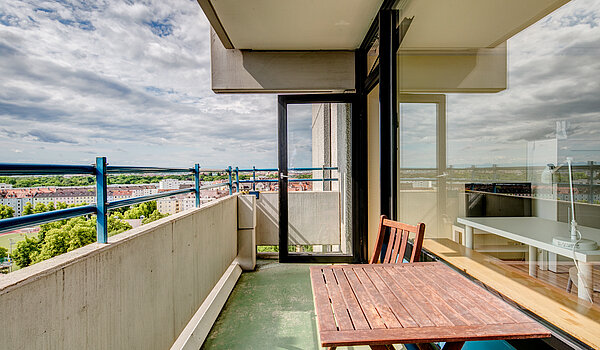 Apartment de 1 habitación | München-Haidhausen | 70275 | Balkon