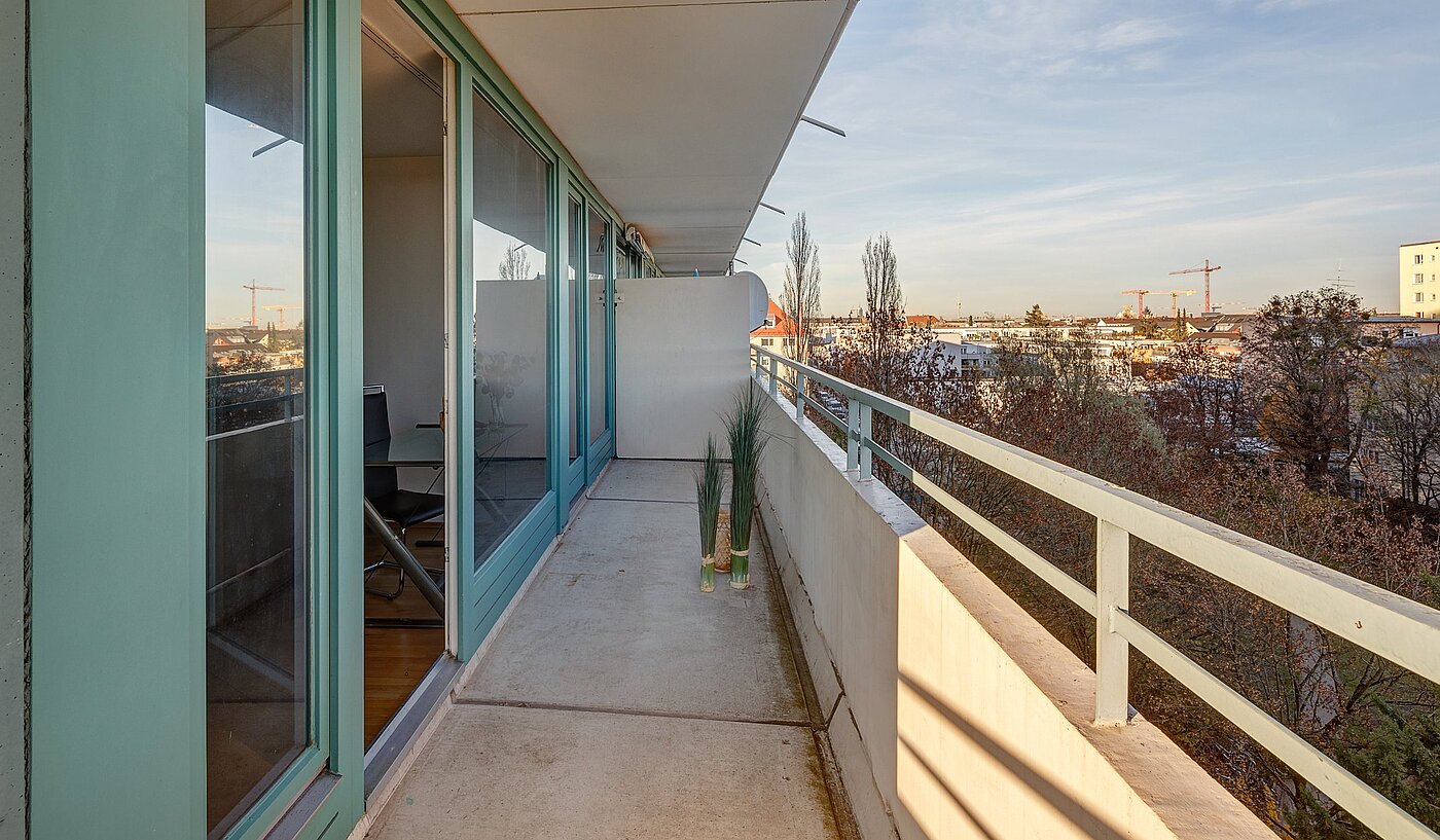 Apartamento de 2 habitaciones | München-Sendling-Westpark | 2010ML9 | Sonniger Eckbalkon...