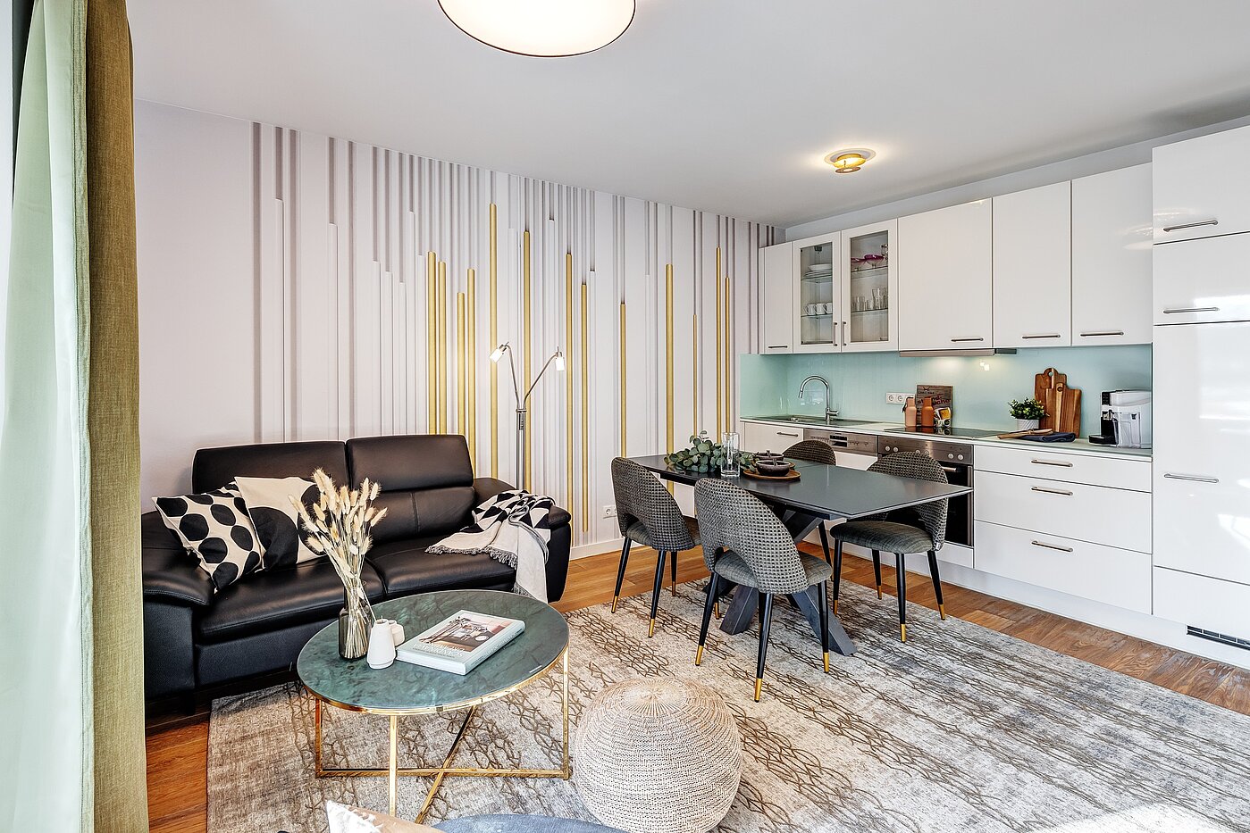 Piso en planta baja de 2 habitaciones | München-Riem | 2201ML1 | Essbereich mit...