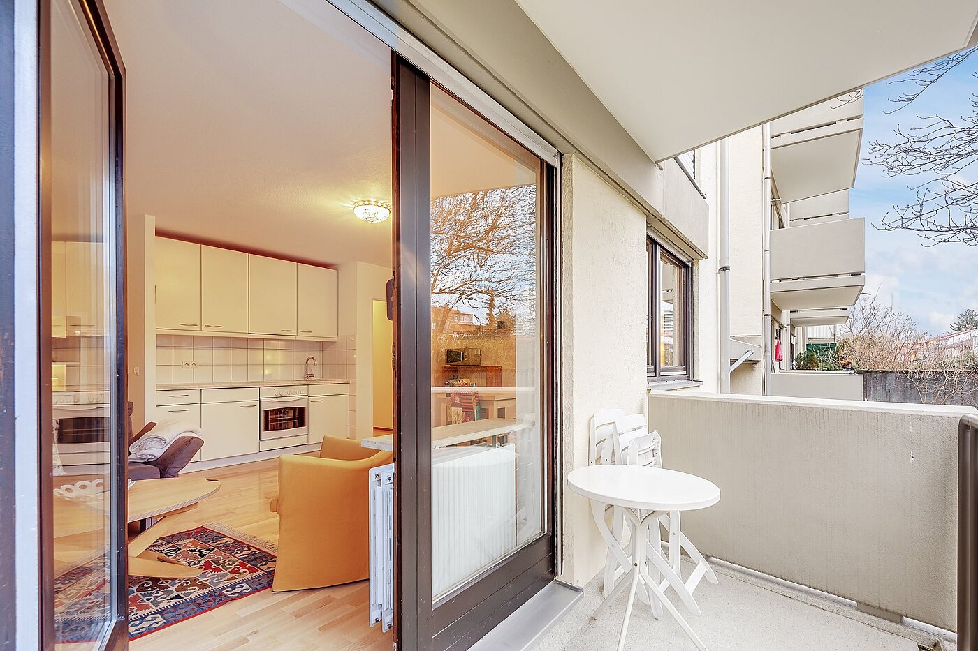 Apartamento de 1 habitación | München-Milbertshofen | 2102ML5 | sonniger Westbalkon