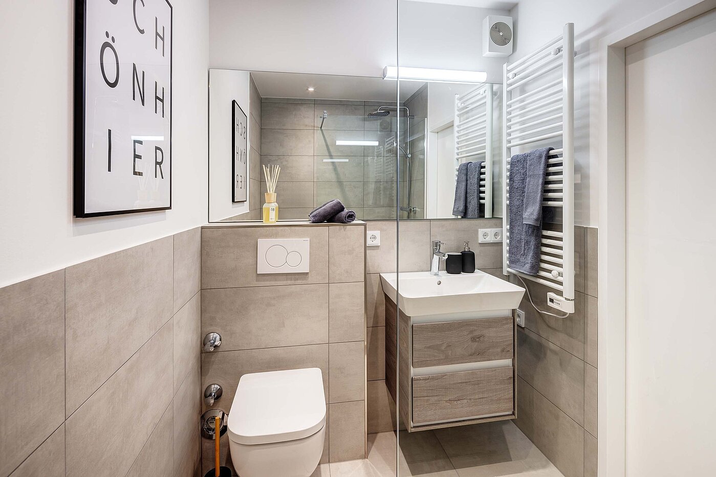 Apartamento de 1 habitación | München-Bogenhausen | 70457 | Badezimmer