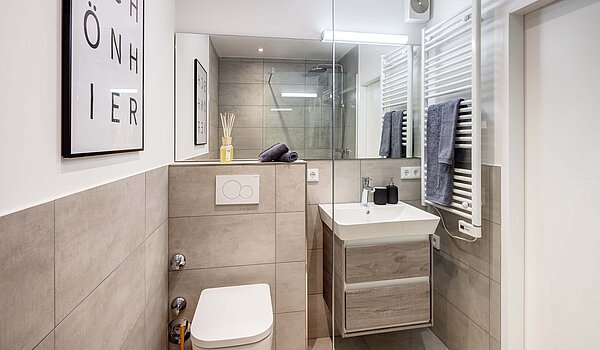 Apartamento de 1 habitación | München-Bogenhausen | 70457 | Badezimmer