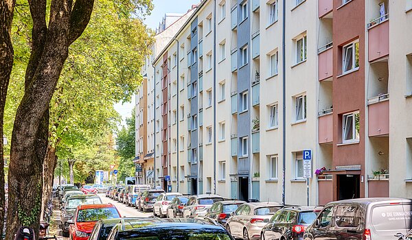 Apartamento de 1.5 habitaciones | München-Neuhausen | 70473 | Ruhige Anliegerstraße