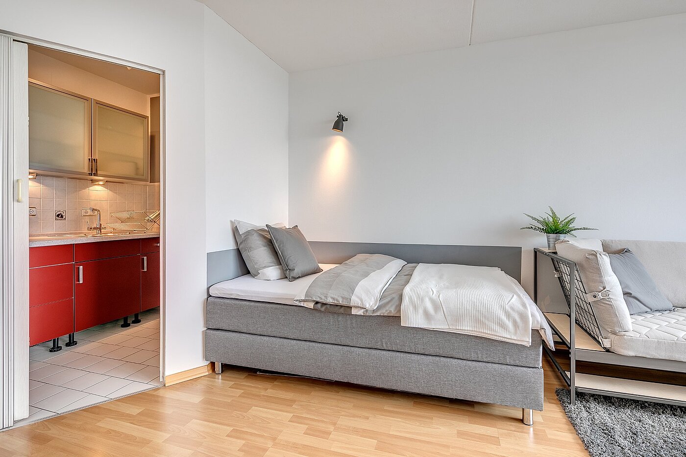 Apartamento de 1 habitación | München-Moosach | 1903ML3 | Blick in die Küche