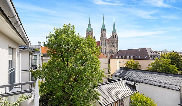 Apartamento de 3 habitaciones | München-Ludwigsvorstadt | 70488 | ...Blick ins Grüne