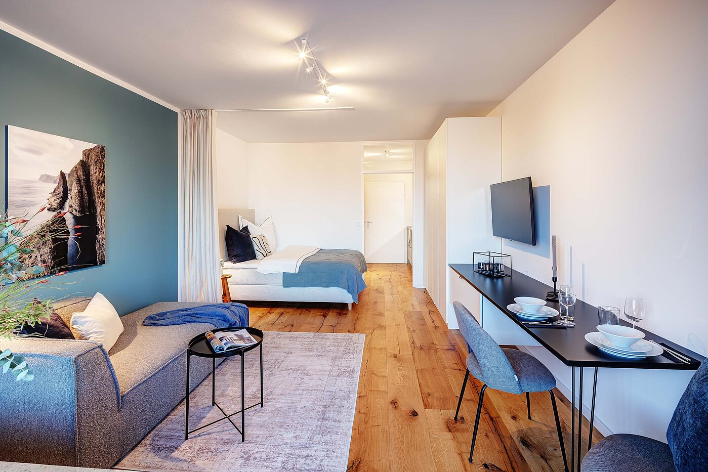 Apartamento de 1 habitación | München-Bogenhausen | 70457 | Raumaufteilung