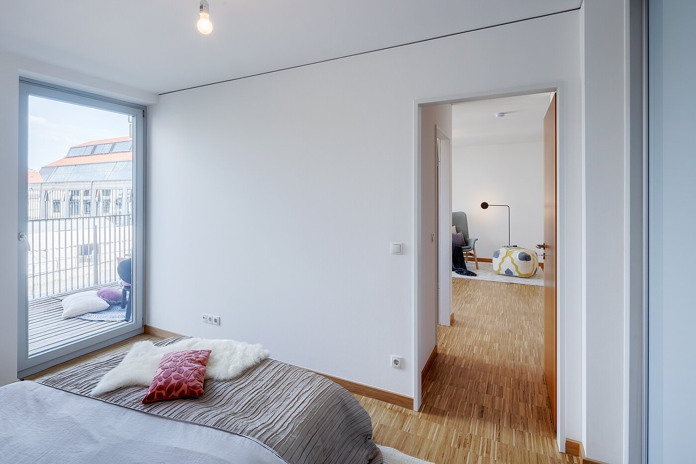 Apartamento de 2 habitaciones | München-Schwanthalerhöhe | 2206ML11 | ...und ebenfalls Zugang zum Balkon