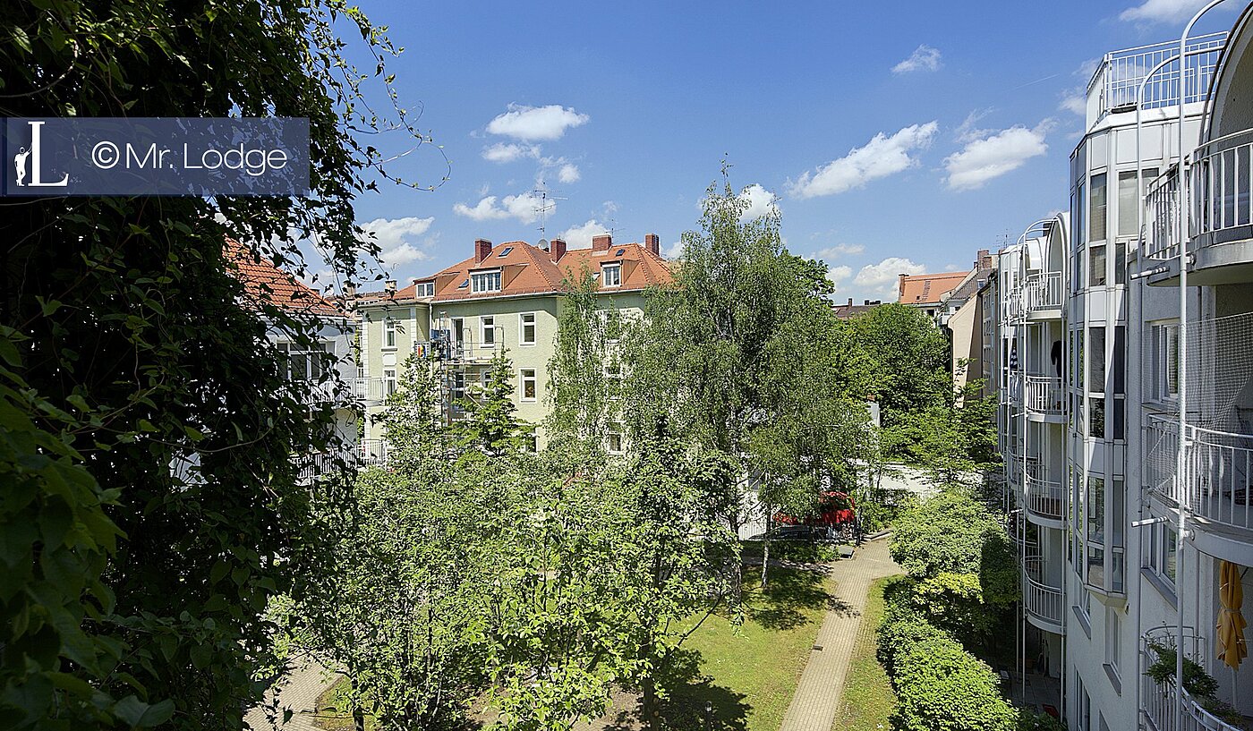 Apartamento de 2 habitaciones | München-Lehel | 1605ML6 | Balkonausicht